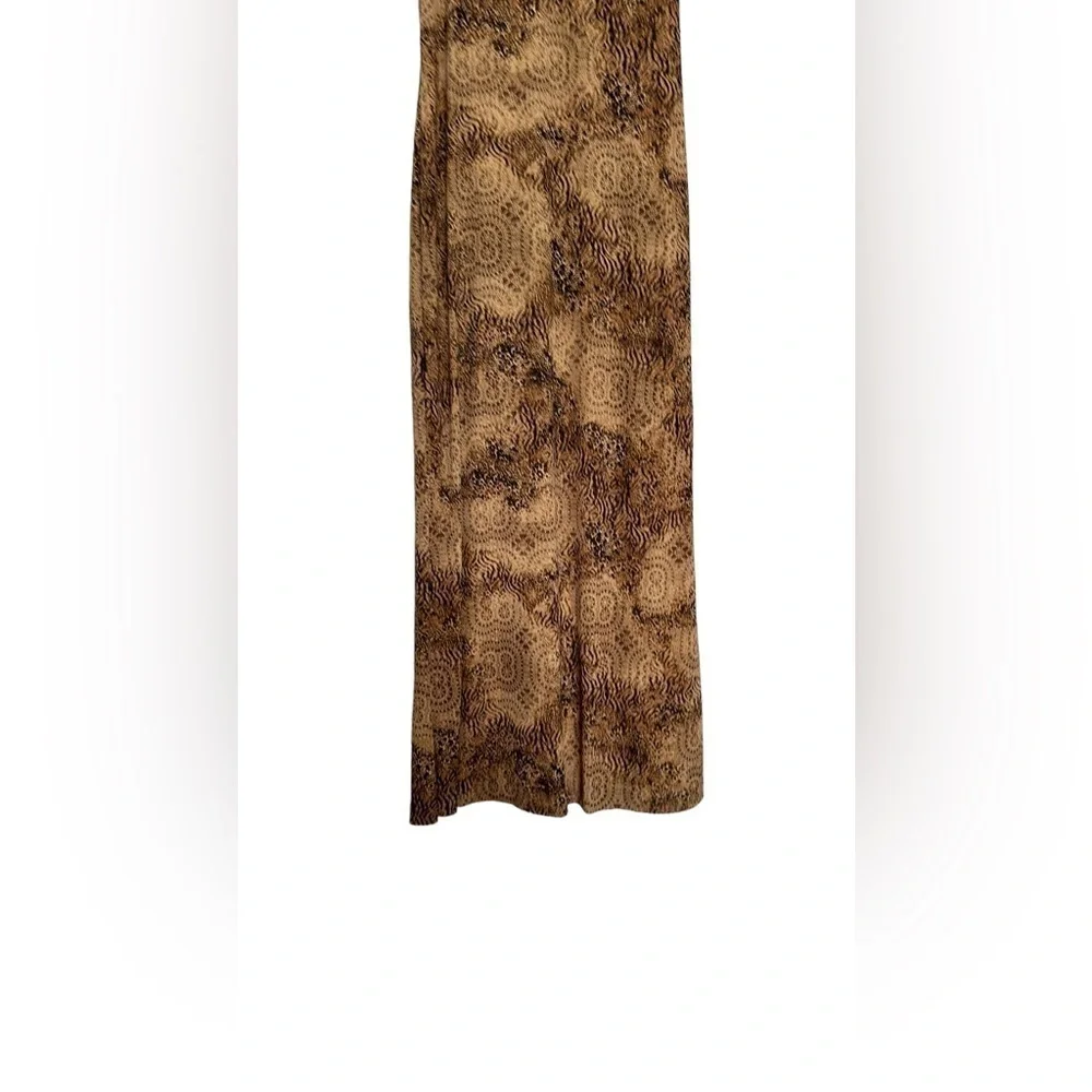 Joseph Ribkoff maxi full length dress animal print pattern mob wife luxury sz 10 - Picture 5 of 9